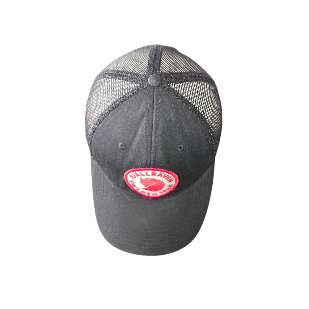 Fjallraven 1960 Logo Langtradarkeps Trucker Hat Black L/XL 78138 G-1000 Cap - Picture 3 of 13